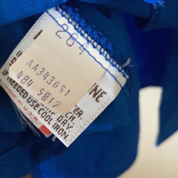 Vintage 90s Rainbow Striped Union Deadstock Unisex Button Up Pride Size 12 - Picture 10 of 14